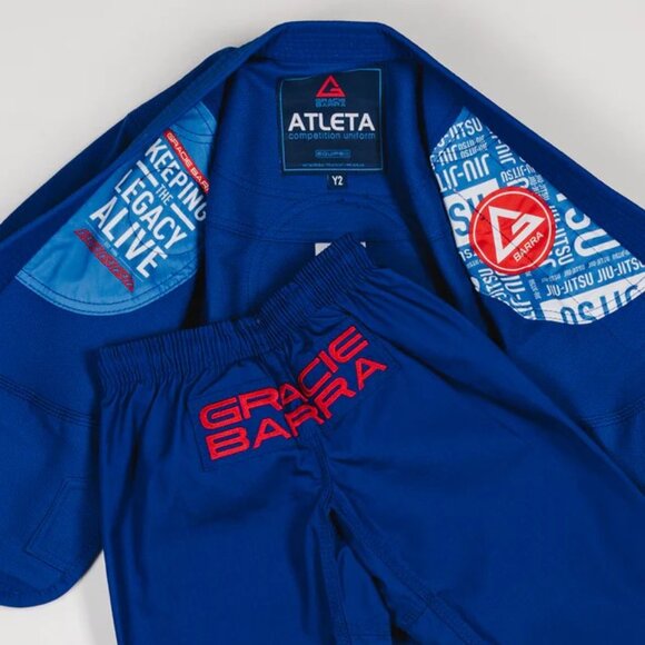 AtletaGB V4 Youth Kimono - Blue - Comp Legal - Y4 and Y5 - Picture 5 of 6